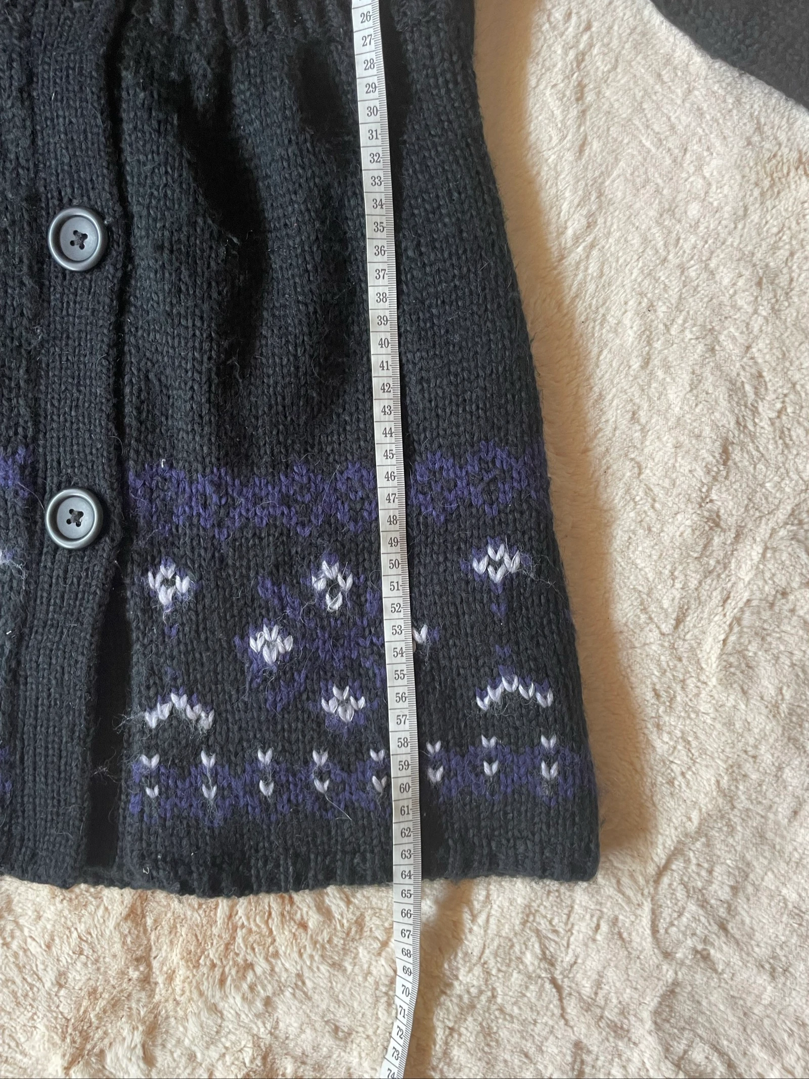 Veste en maille Catimini pour fille de 10 ans noire à col haut – photo 5